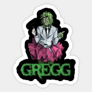 Old gregg T-shirt Sticker